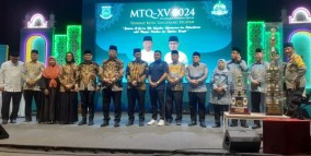Wali Kota Benyamin Davnie Berikan Apresiasi Terbaik di Malam Penutupan MTQ XV 2024 Tingkat Kota Tangerang Selatan 