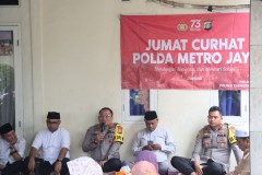 Kapolres Tangsel, Program Jumat Curhat Pesan ke Masyarakat jaga Kamtibmas Pasca Pemilu dan Jelang Ramadhan