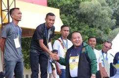 Gubernur Arinal Djunaidi Lepas Peserta Water Day Run Lampung Tahun 2024.