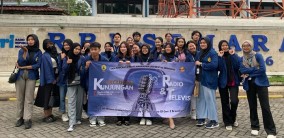 UKM Promise Kunjungi Radio USM Jaya dan RRI Semarang