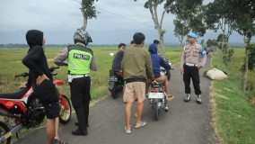 Razia Balap Liar di Kaligondang, Polisi Sita Puluhan Sepeda Motor