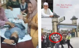 2 Insiden Kunjungan Jokowi ke Labuhan Batu, Poster Emak-emak & Lansia Tewas Hendak Sholat Dihadang Petugas 