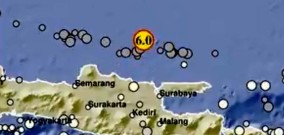 BMKG Melaporkan Terjadi Gempa di Laut Tuban Terasa Hingga di Wilayah Surabaya dan Sidoarjo