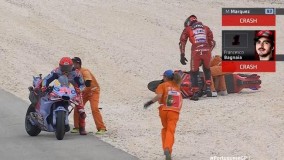 Senggolan hingga Terjatuh di MotoGP Portugal, Marquez dan Bagnaia Lolos dari Penalti
