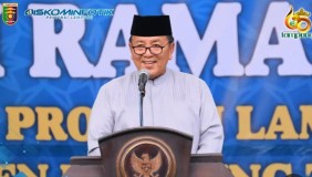 Safari Ramadan di Kabupaten Lampung Tengah, Gubernur Arinal Djunaidi Berikan Sejumlah Bantuan.