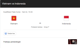 Cara Nonton Indonesia vs Vietnam Gratis