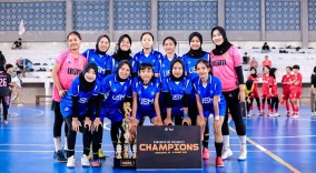Tim Futsal Putri USM Juara Ramadan Cup 2024, Berikut Daftar Pemainnya