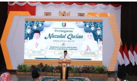 Pemerintah Provinsi Lampung Gelar Safari Ramadan dan Peringatan Nuzulul Quran Tahun 1445 H.
