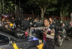 Polrestabes Semarang Bubarkan Konvoi Motor Gangster, Belasan Pengendara Dijaring