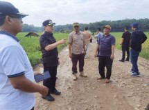 PJ Bupati Pringsewu Gercep , Mengecek Jalan Rusak di Dua Kecamatan 