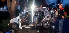 Identitas Pengendara Mobil Terbakar Ponorogo Sudah Diketahui, Warga Simo Ponorogo dan Pandeglang Banten