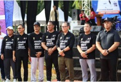 Sekdaprov Fahrizal Buka Harkonas dan Bazar UMKM Sekaligus Rayakan HUT Lampung