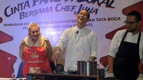 Mbak Ita dan Chef Juna Masak Bareng, Bentuk Penyaluran Manfaat Dana Bagi Hasil Cukai