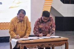 Gubernur Lampung Melakukan Penandatanganan  MOU Bersama PT Pupuk Sriwijaya