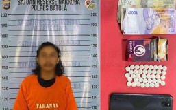 Bawa Ratusan Obat Terlarang Warga Banjarmasin Ditangkap di Alalak Batola