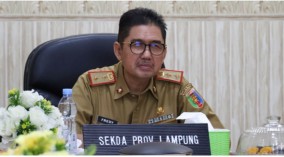 Pemprov Lampung Ikuti Rapat Koordinasi Pengendalian Inflasi Bersama Kementerian Dalam 