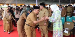 Pemprov Lampung Gelar Halal Bihalal Idul Fitri 1445 Bersama Pemerintah Kabupaten/Kota