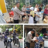 Polres Jakarta Timur Patroli dan Bagikan Sembako