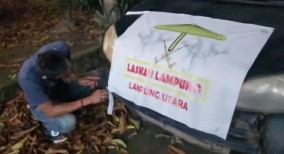 Diduga Pungli, Laskar Lampung Aksi Angkutan Batu Bara