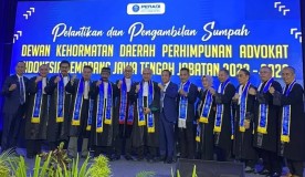 Rektor USM Dikukuhkan Sebagai Dewan Kehormatan Peradi Kota Semarang 