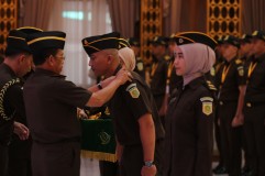 Jaksa Agung Buka Diklat PPPJ Angkatan 81 Gelombang I Tahun 2024, dengan Tema Jaksa Berakhlak menuju Indonesia Emas