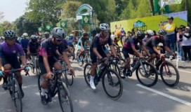 29 Juni, Tour de Loksado 2024 Tempuh Jarak 154 Kilometer Diikuti Atlet Sepeda Nasional 