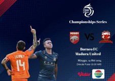LINK Live Streaming Leg Ke 2 Championships series BRI Liga 1 2023/2024 : Borneo FC vs Madura United, Malam ini