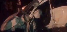 Terobos Palang Pintu Daihatsu Terrios Hancur Tertabrak KA Wijaya Kusuma di Beji Pasuruan