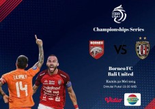 LINK Live Streaming Perebutan Juara Ke-3 Championships series BRI Liga 1 2023/2024 : Borneo FC vs Bali United, Malam ini