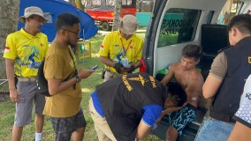 Atlit Peselancar Cedera Kala Mengikuti Ajang Krui Pro WSL QS 5000 di Lampung