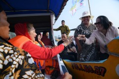 Larung Kepala Kerbau, 500 Kapal Nelayan Ikuti Sedekah Laut di Semarang