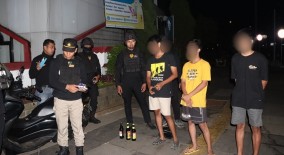 Asyik Pesta Miras, Tujuh Remaja di Jepara Diamankan Polisi