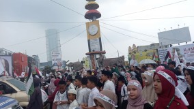 Di Lampung, Umat Lintas Agama Aksi Sampaikan 12 Pesan buat Israel