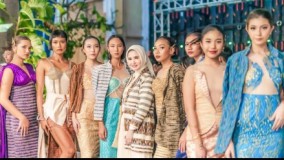 Tenun Talam Pesawaran Meriahkan Bali Fashion Parade 2024