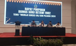 Bamus Betawi 1982 Gelar Rapimnas Menuju Sukses Daerah Kota Jakarta 