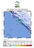 Gempa Tektonik Berkekuatan M4,8 Terjadi di Kaur-Bengkulu