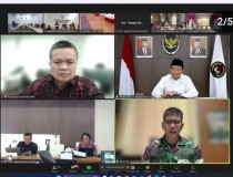 Pemprov Lampung Ikuti Rakor Pembahasan Evaluasi Capaian Pelaksana Pengukuran dan Intervensi Serentak Pencegahan Stunting .