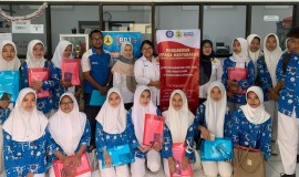 Tim FH USM Beri Pelatihan TOEFL bagi  Siswa SMK Nusaputera 2 Semarang