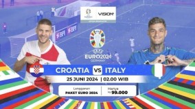 LINK Live Streaming Euro 2024 Matchday Ke 3 : Kroasia vs Italia, 3 Poin yang sangat Penting Bagi Kedua Tim