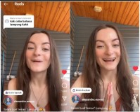 Mahasiswi Australia Viral Jago Bahasa Lampung Sai Batin