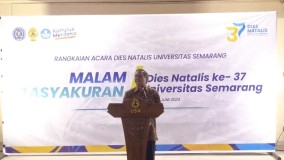 Prof Sudharto: Pencapaian USM Terwujud Berkat Kekompakan dan Persatuan