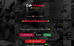 Link dan Cara Cek Khodam Online Vercel App yang Viral di TikTok, Cek Juga Netlify App dan by Khodamku