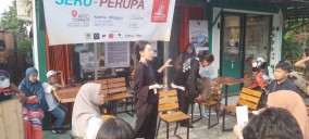 Pelukis Muda Lampung Kompak, Pameran dan Melukis Bersama Model