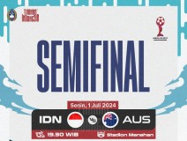 LINK Live Streaming SEMIFINAL AFF U16: Indonesia vs Australia, Kickoff Nanti Malam ! Ayo Garuda Muda Dapatkan Tiket ke Final 