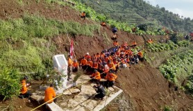 Peringati Tragedi Jatuhnya Heli HR-3602, Basarnas Semarang Gelar Doa Bersama