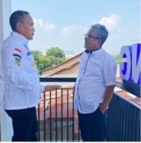 Kadis Kominfotik  Achmad Saefulloh  Bersilaturahmi   Dengan JMSI  Lampung