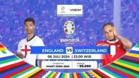 LINK Live Streaming Euro 2024 : Inggris vs Swiss, Malam ini