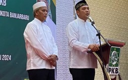 Wali Kota dan Sekda Banjarbaru Resmi Berpasangan jadi Calon Wali Kota dan Wakil Wali Kota Banjarbaru 2024