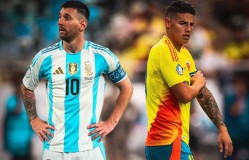 FINAL Copa America 2024: Argentina vs Kolombia, Duel Playmaker Terbaik Lionel Messi dan James Rodriguez