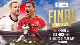 2 Link Live Streaming Spanyol vs Inggris Nonton GRATIS Final EURO 2024 di RCTI Tayang Jam Berapa